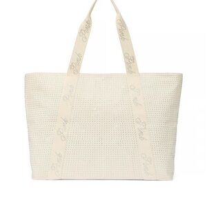 PINK Victoria's Secret Ivory Tote Bag